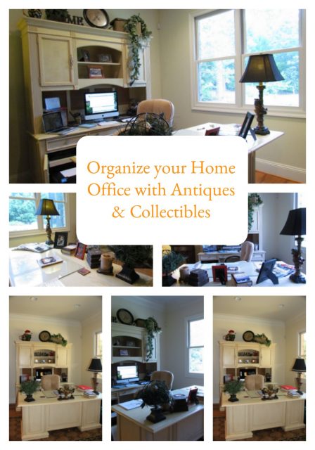 Organizing a Home Office Using Antiques & Collectibles - CoziNest