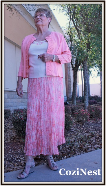 Pink Broomstick Skirt
