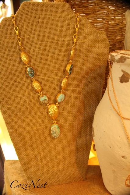Turquoise and Gold