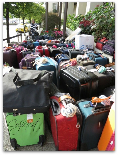 Sea of Luggage