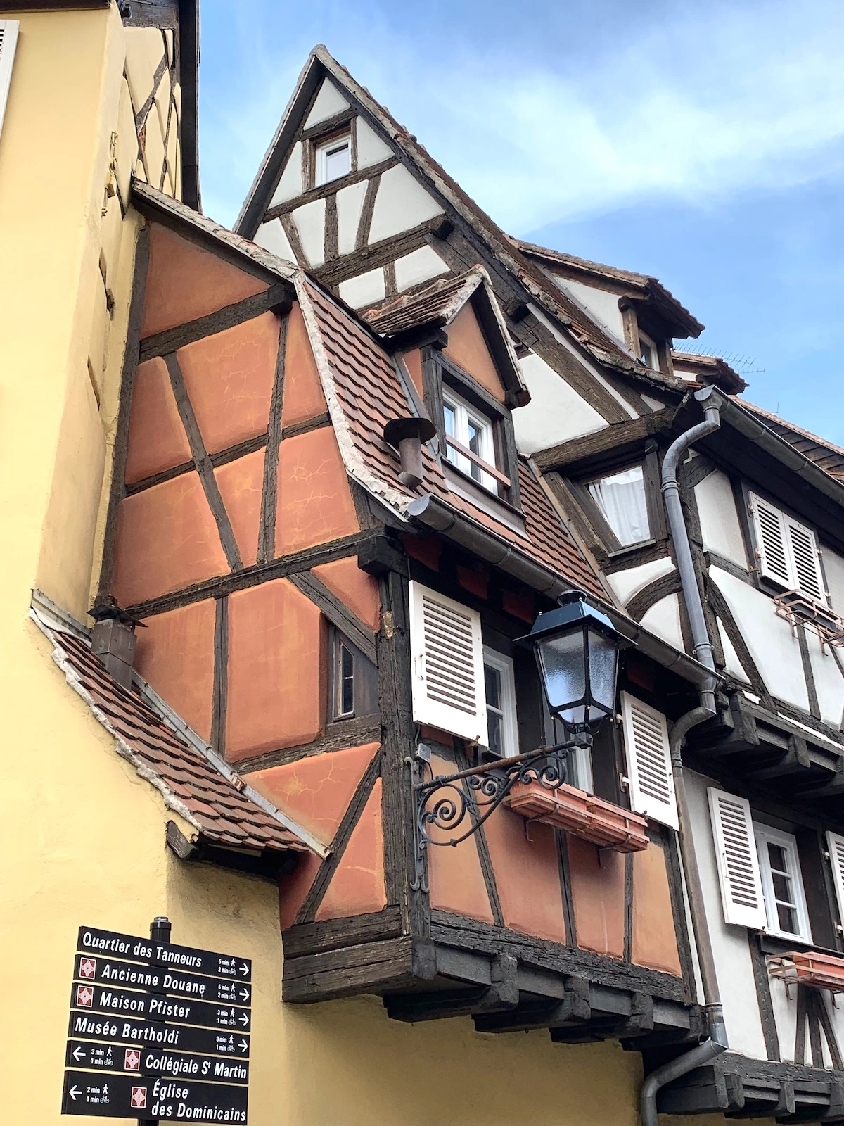 Oldest building in Colmar from medieval times 